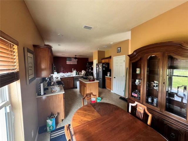 view of dining room