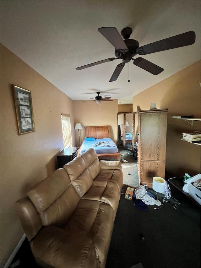 13404 Hampton Park Ct, Fort Myers, FL 33913 - bedroom featuring carpet and a ceiling fan