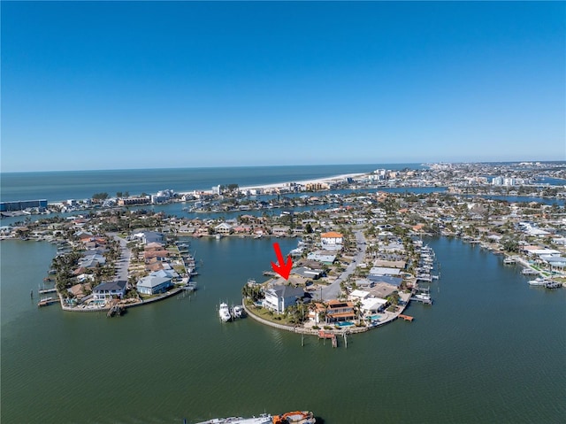 15 Marina Ter, Treasure Island, FL 33706 - bird's eye view of a large body of water
