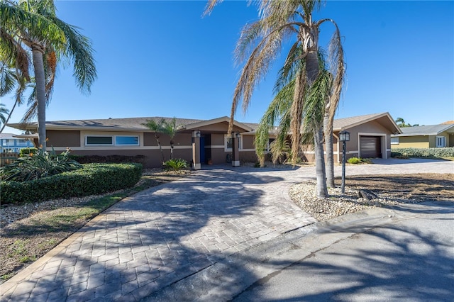 view of ranch-style home