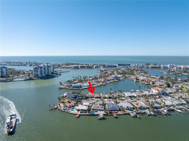 15 Marina Ter, Treasure Island, FL 33706 - aerial view of a large body of water