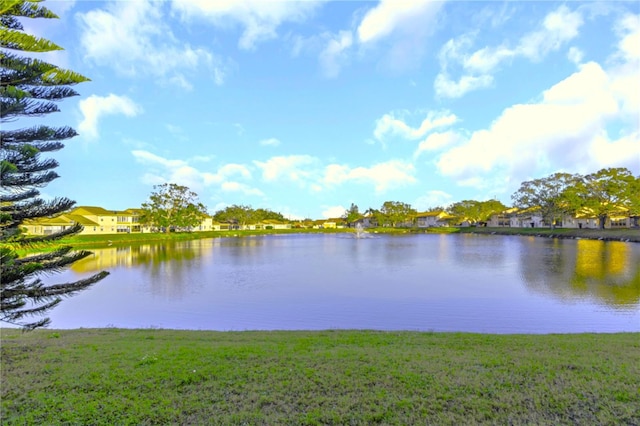 property view of water