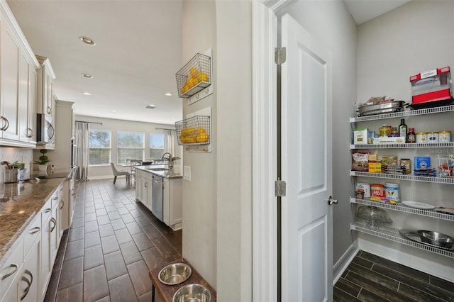 pantry with sink