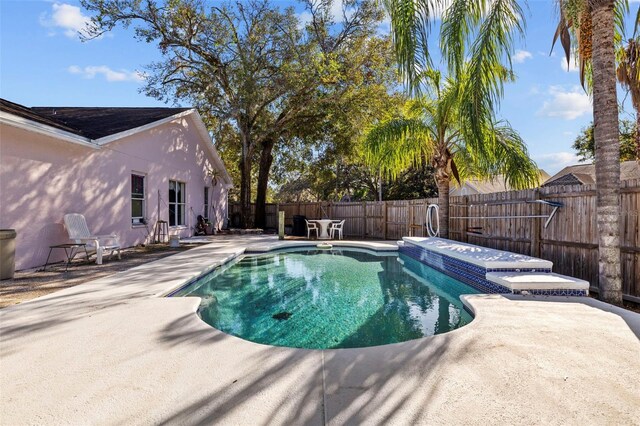 1202 Sawdust Ct, Valrico, FL 33596 - view of pool featuring a patio area and a fenced backyard