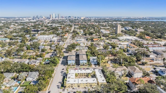 3206 W Azeele St Unit 100, Tampa, FL 33609 - aerial view of property and surrounding area with nearby urban area