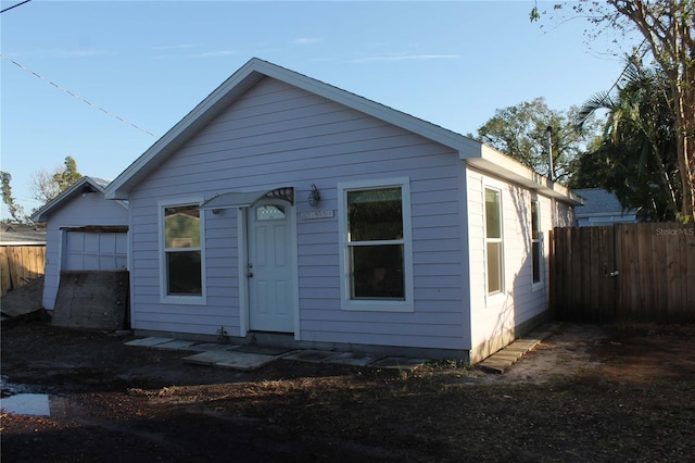 view of back of house