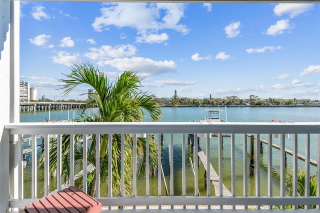 property view of water