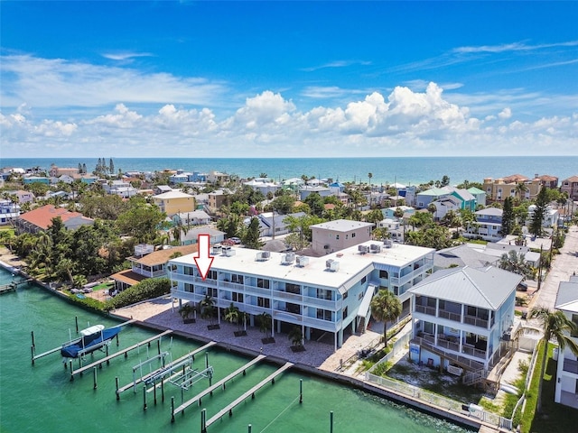 143 94th Ave Unit 2, Treasure Island, FL 33706 - drone / aerial view of a nearby body of water