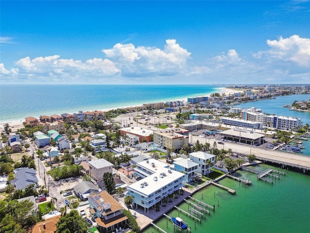 143 94th Ave Unit 2, Treasure Island, FL 33706 - drone / aerial view of a large body of water