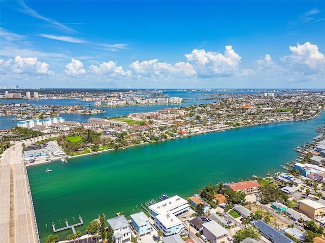 143 94th Ave Unit 2, Treasure Island, FL 33706 - drone / aerial view of a large body of water