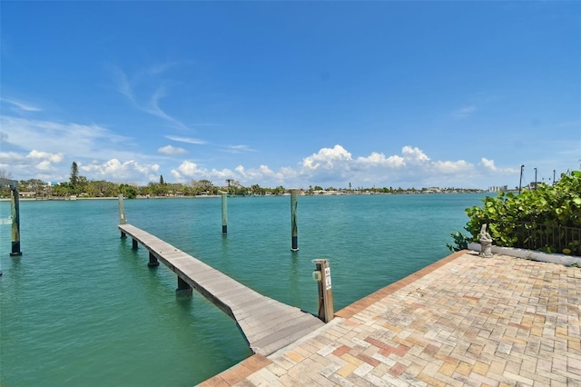 143 94th Ave Unit 2, Treasure Island, FL 33706 - dock area with a water view