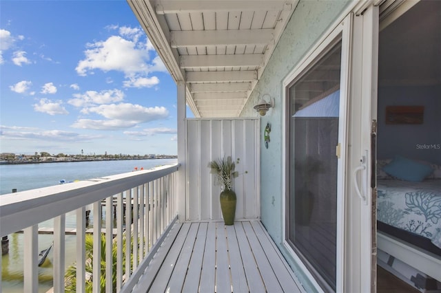 143 94th Ave Unit 2, Treasure Island, FL 33706 - balcony with a water view