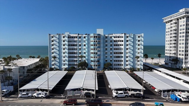 view of property featuring a water view