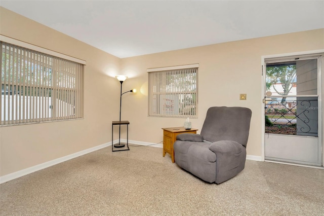 view of sitting room