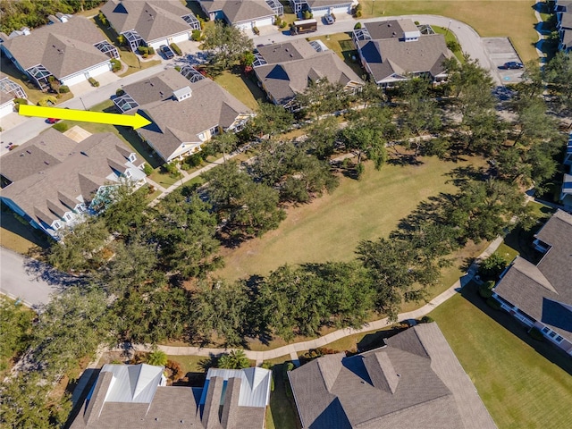 5314 Golden Isles Dr, Apollo Beach, FL 33572 - aerial overview of property's location with nearby suburban area