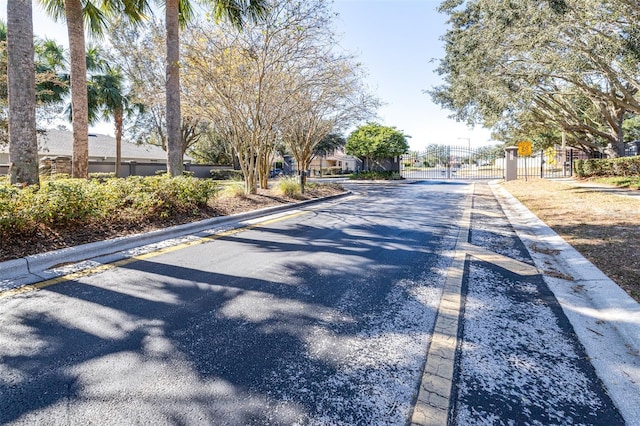 view of road