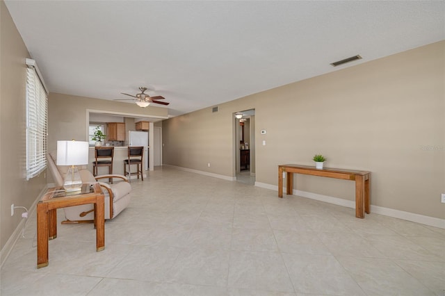 55 Harbor View Ln Unit 301, Belleair Bluffs, FL 33770 - unfurnished room with a ceiling fan and baseboards