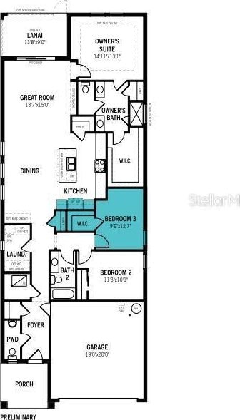 12170 Meditation Trl, Venice, FL 34293 - home floor plan