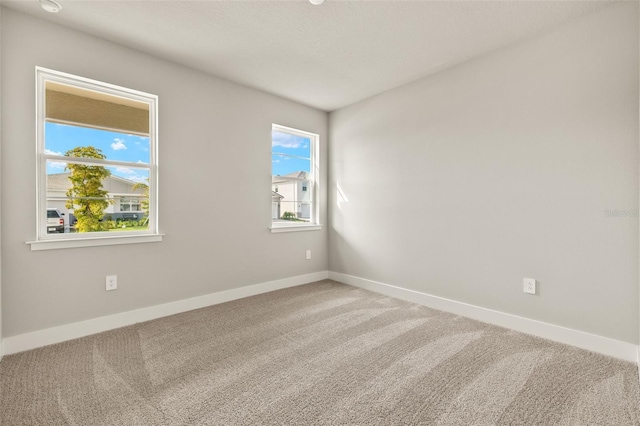 empty room featuring carpet