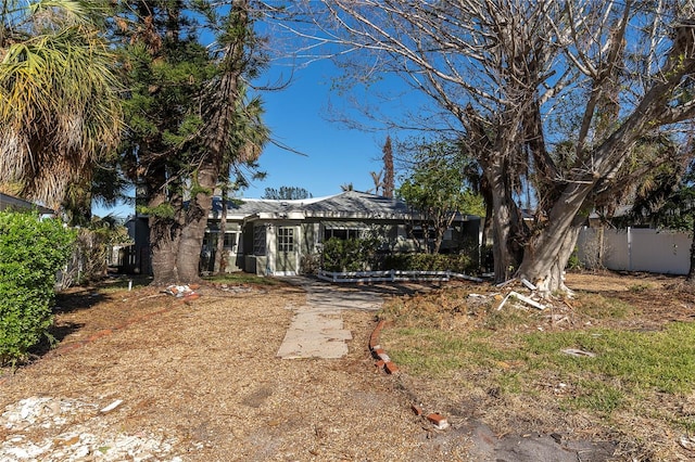 view of rear view of house