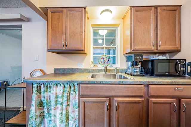 kitchen featuring sink