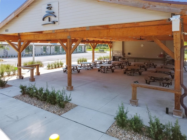 view of home's community featuring a patio