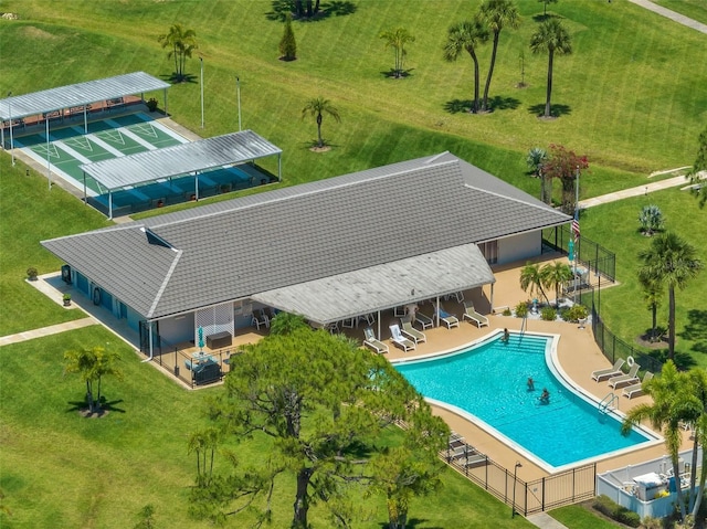 4915 Bay St NE Unit 123, Saint Petersburg, FL 33703 - bird's eye view