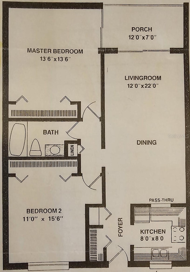 203 47th Avenue Dr W Unit 167, Bradenton, FL 34207 - property floor plan