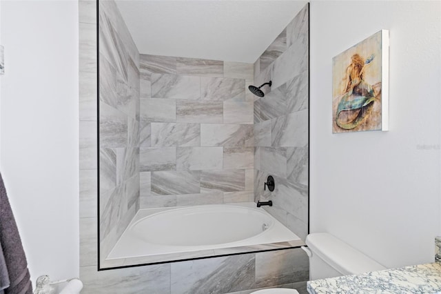 3270 Hibiscus Dr, Hernando Beach, FL 34607 - full bathroom featuring toilet and bathtub / shower combination