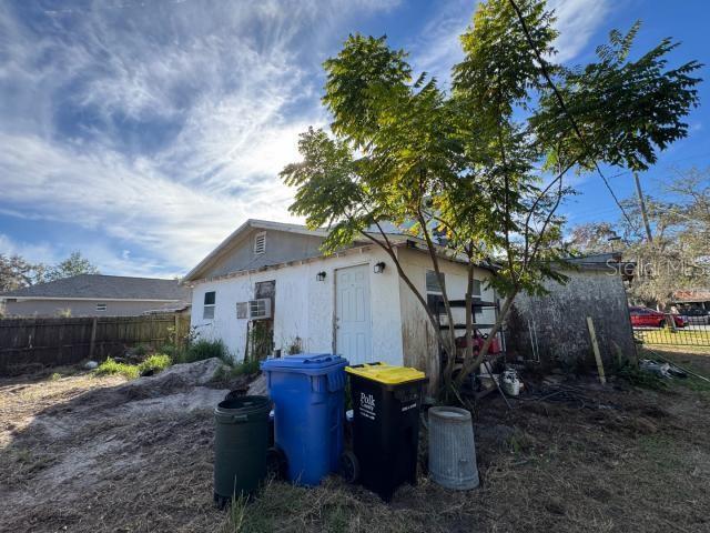 view of back of property