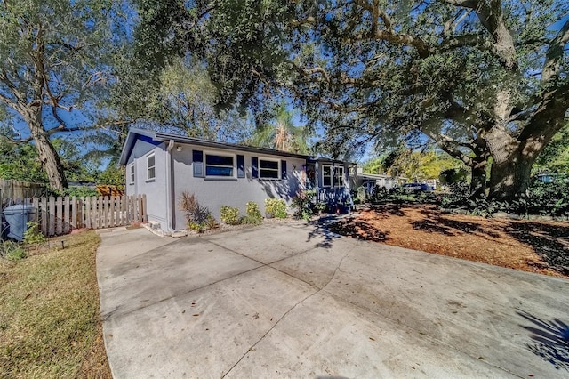 view of ranch-style house