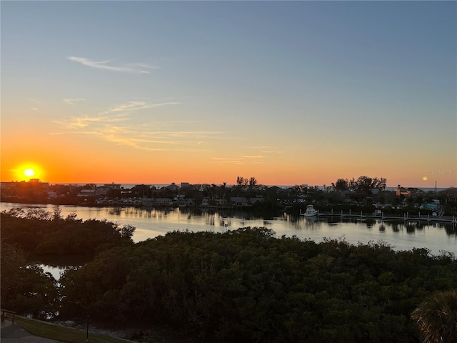 property view of water