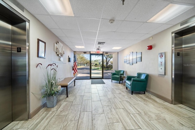 view of community lobby