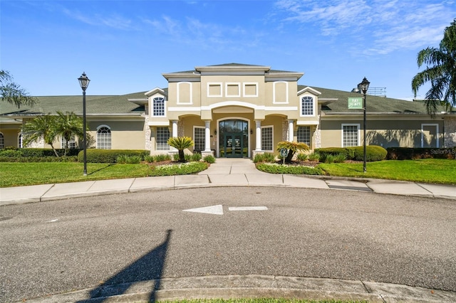 view of front of house featuring french doors