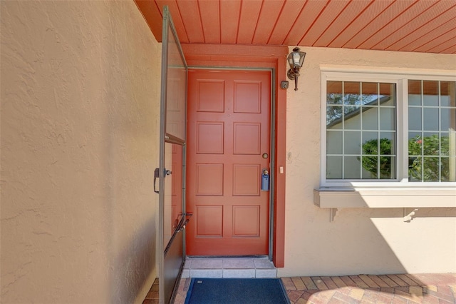 view of property entrance