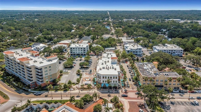 aerial view