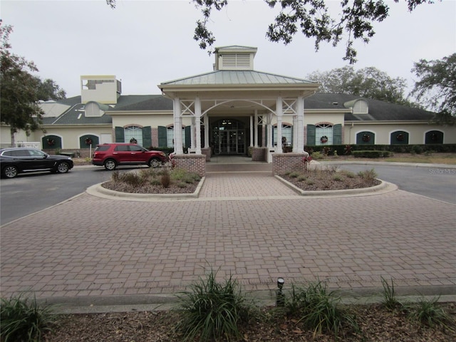 view of property with cooling unit