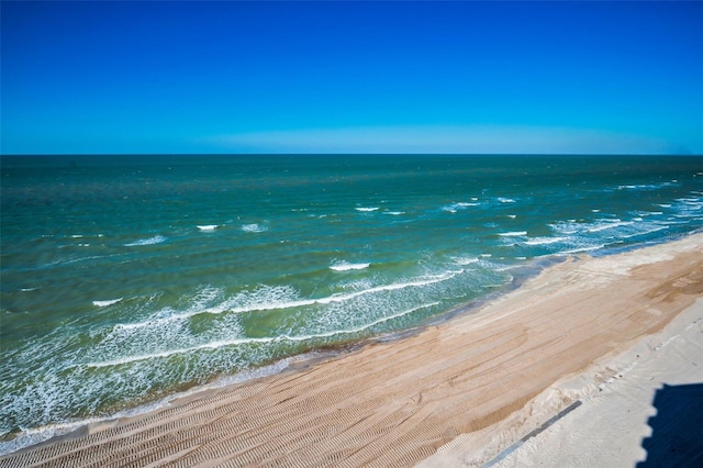 water view featuring a view of the beach