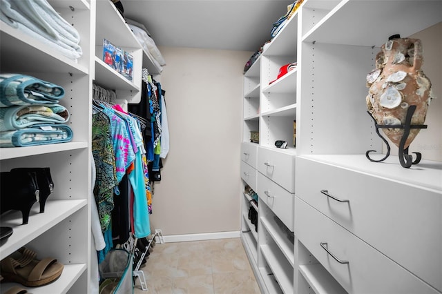 view of spacious closet