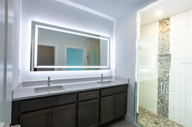475 Winwood Ct, Port Charlotte, FL 33954 - full bath with a shower stall and double vanity