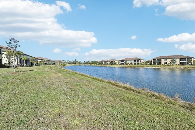 property view of water