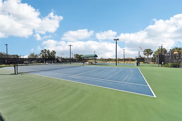 view of sport court featuring basketball court