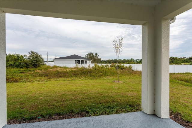 449 Grant Blvd, Lehigh Acres, FL 33974 - view of green lawn