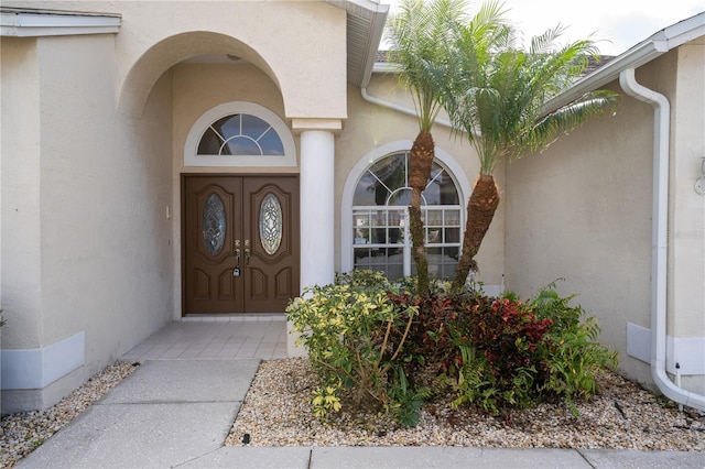 view of entrance to property