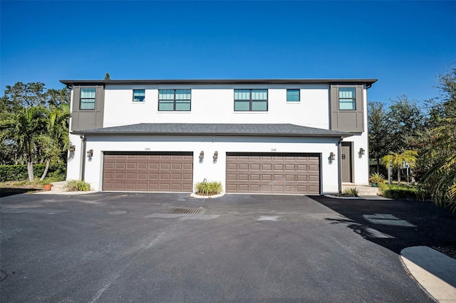 front facade featuring a garage