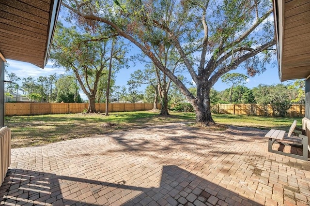 view of patio