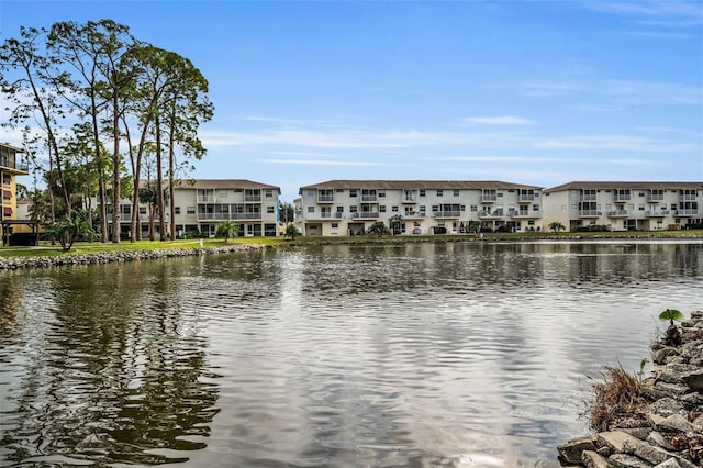 water view featuring a residential view