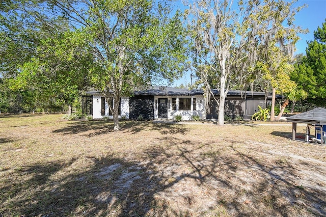 view of back of property