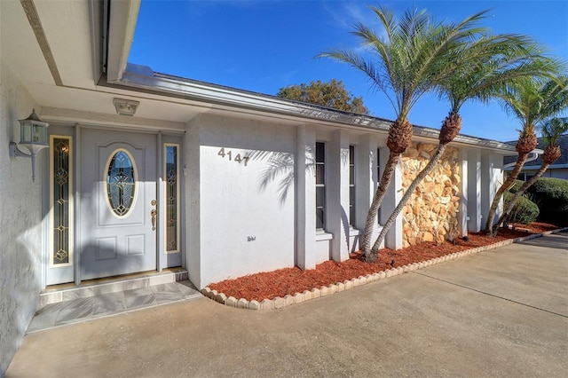 view of property entrance