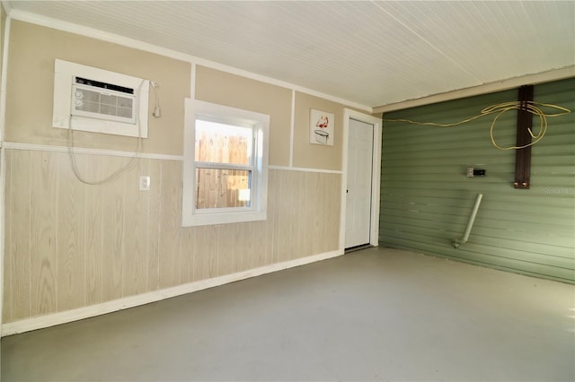 interior space featuring a wall unit AC